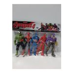 Ethem Oyuncak 5Li Super Kahramanlar Pvc Oyun Seti 1885-5, Hulk, Spider Man, Captain America, Iron Man, Thanos Set