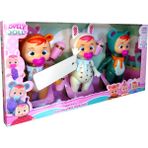 Ethem Oyuncak Lovely Doll Ağlayan Bebekler 3'Lü Set 8268B