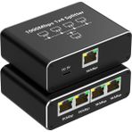Ethernet Splitter 1x4 4 Port Ethernet Çoklayıcı 1000MBPS Cat5 Cat6 RJ45 Kablo Çoklayıcı
