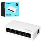 ETHERNET SWITCH HUB 5 PORT 10/1001000MBPS GIGABIT Everest Uyumlu ESW-51