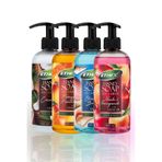 Ethex 4'lü Set 400ml Sıvı Sabunu - Coconut, Mango&Mandalin, Ocean Breeze, Peach&Pomegranate