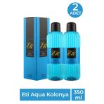 Eti Aqua Kolonya 350 Ml 2 Adet