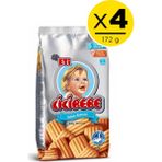 Eti Cicibebe Bebek Bisküvisi 172 G x 4 Adet - Hediyesiz