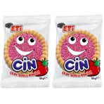 Eti Cin Çilekli Bisküvi 25 g x 36 Adet (2 paketi)