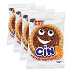 Eti Cin Portakallı Bisküvi 25 g x 36 Adet (4 paketi)