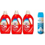 Eti Maden Doğal Sıvı Çamaşır Deterjanı Boron Renkliler 26*3 Yıkama+ Bortam Dezenfektan