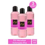 Eti Menekşe Kolonyası Pvc 200 Ml 3 Adet