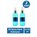 Eti Sprey Aqua Kolonyası 150 Ml 2 Adet
