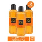 Eti Tütün Kolonyası Pvc 200 Ml 3 Adet