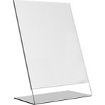 Etias A4 L Tipi Dikey Masa Üstü 2.8 mm Şeffaf Pleksi Föylük