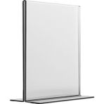 Etias A4 T Tipi Dikey Masa Üstü 2.8 mm Şeffaf Pleksi Föylük