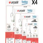 Eticaretarena 4 Paket 20 Adet Beko Bks 9415 Süpürge Modeli Toz Torbası Tt945