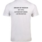 Etifa Tekstil Unisex Beyaz %100 Pamuk Regular Fit Tişört – Bmw Baskılı, Günlük & Spor T-Shirt - XS