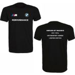 Etifa Tekstil Unisex Siyah %100 Pamuk Regular Fit Tişört – Bmw Baskılı, Günlük & Spor T-Shirt - 2XL