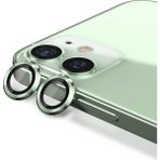 Etiget iPhone 12 Kamera Koruyucu Lens Alüminyum Alışımlı Cam (yeşil)