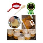 Etik Fatma Özel Üretim Organik Kombucha Özel Başlangıç Kiti Kombu Mantarı Süzgeç Tahta Kaşık