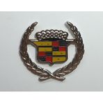 Etiketçilere Cadillac Metal Döküm Arma 8 Cm Boyunda
