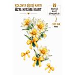 ETİKETİM Hediyelik/Kolonya Şişesi Nergis Modeli 10 Adet