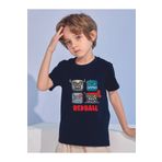 ETİKETİM Red Ball Baskılı Trend Çocuk T-shirt