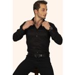 Etikmen Siyah Slimfit Erkek Gömlek