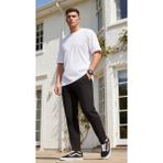 Etikmen Spor Klasik Siyah Kolay Ütülenebilir Easy Iron Erkek Pantolon