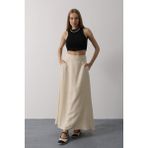 Etiler Collection Keten Etek - Taş - Altın - S