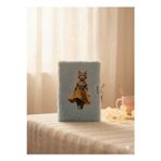 Etit Notebook Baskılı Peluş Kapak Kilitli Hatıra Defteri 13x21
