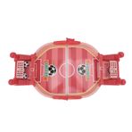 Etkileşimli Parmak Futbol Oyunu Kompakt Ve Portatif Parmak Futbol masası Oyuncak Erkekler Için Ilişkiyi Geliştirin (PINK)