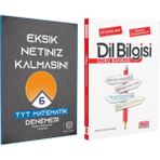 Etkili Matematik 2024 TYT 6 Matematik Denemesi - AKM 2024 TYT KPSS Dil Bilgisi Soru Bankası 2'li Set