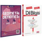 Etkili Matematik 2024 TYT AYT Geometri Denemesi - AKM 2024 TYT KPSS Dil Bilgisi Soru Bankası 2'li Set