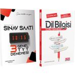 Etkili Matematik Yayınları Etkili Matematik TYT Sınav Saati Genel Deneme ve Akm Dil Bilgisi Soru Bankası Seti 2 Kitap
