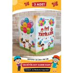 Etkinlikdenizi Manevi Eğitim Karne Kabı Kılıfı - Balon Temalı (3 ADET)
