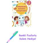 Etkinliklerle Ingilizce Öğreniyorum - 3 + Renkli Fosforlu Kalem