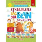 Etkinliklerle Sağ Beyin Sol Beyin Geliştirme 7 Yaş 6’lı Set - Hayykitap