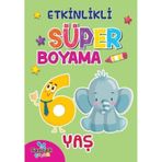 Etkinlikli Süper Boyama 6 Yaş - Sancak Çocuk