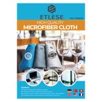 etlese İthal Orijinal 3'lü Mikrofiber Temizlik Bezi 40 X 60 Cm, Cam, Araba, Mutfak, TemizlİK Bezi 5 PAKET