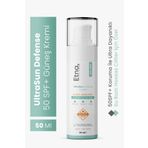 Etna Pharma Su Bazlı Güneş Kremi 50SPF+50ML (Leke Karşıtı,Yüksek koruma,Doğal İçerik,Hassas Ciltler,Yağsız)