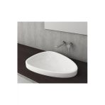 Etna Tezgah Üstü Lavabo 58 Cm Parlak Beyaz 1112-001-0125