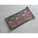 Etnik Bulvar El Dokuma Yün Yastık - 78 x 131 cm - Renkli