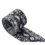 Etnik Stil Çiçekli Dokuma Döşeme, Jakarlı Kurdele Dokuma 5cm Gri Çizgili Polyester Naylon Çanta Sırt Çantası Evcil Hayvan Tasması 1-2 Yard(2 Yards)
