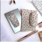 Etoiles Legend Laptop Çantası Üçlü Takım - 13-14inç - Çiçek Desenli