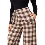 Etos Kadın FuLaR DeTaYLI TaiLoReD FiT EKoSe PaNToLoN PaLazzo