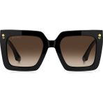ETRO Güneş Gözlüğü, Bedensiz, Koyu Siyah