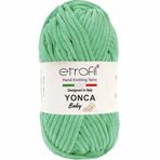 Etrofil 70411 Açık Yeşil Yonca Baby Kadife Örgü İpi