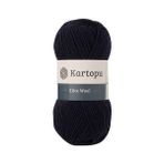 Etrofil Elite Wool K630 Lacivert %49 Yün Örgü Ipi Kazak & Süveter & Hırka & Yelek Kışlık Örgü Ipi