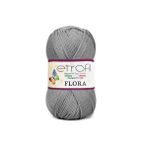 Etrofil Flora Patiklik Çoraplık El Örgü İpi 70966 Gri