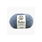 Etrofil Soho Örgü İpi Derin Mavi %55 Super Kid Mohair %23 Organik Merino Yün %22 Polyester 25g 225m (75401)