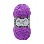 Etrofil Yonca Baby Kadife Ip 70610 Koyu Mor