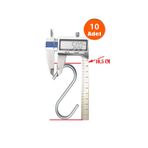 Etsylight , 10,5 Cm Büyük Ve Kalın Metal S Kanca 5 Mm Kalınlıkta 10 Adet