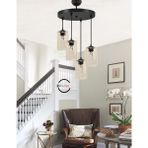 Etsylight Dora Bal Köpüğü Cam Lüx 4 Antre Avize, Salon Avize, Cam Avize
